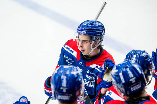 Oskarshamns Viktor Lodin jublar