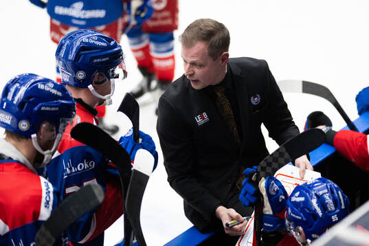 Oskarshamns tränare Martin Filander