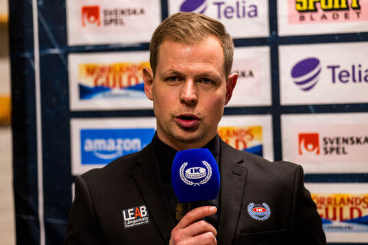 Oskarshamns tränare Martin Filander