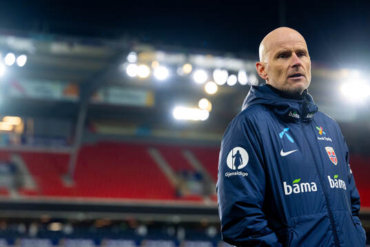 Ståle Solbakken, head coach of Norway