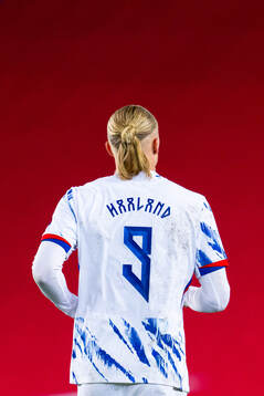 Erling Braut Haaland of Norway