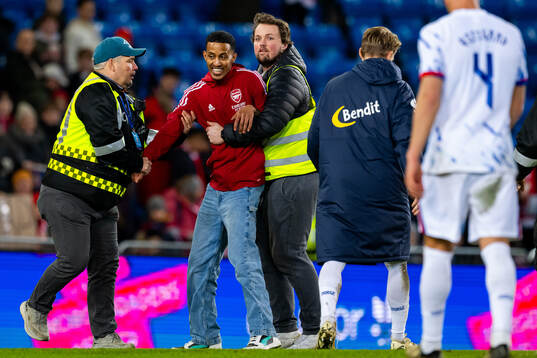 A pitch invader