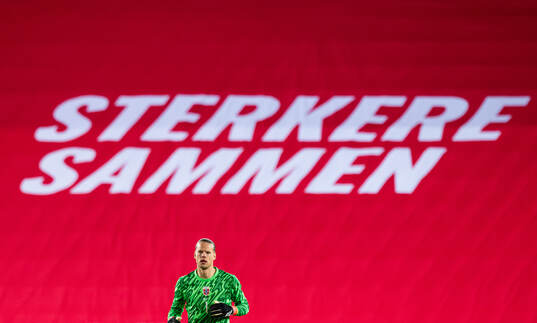 Goalkeeper Ørjan Håskjold Nyland of Norway
