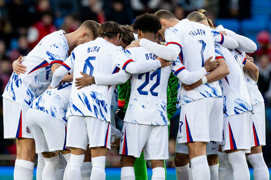 Patrick Berg, Oscar Bobb, Alexander Sørloth and players of