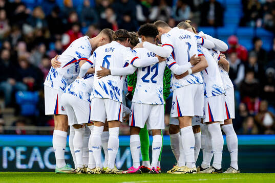 Patrick Berg, Oscar Bobb, Alexander Sørloth and players of