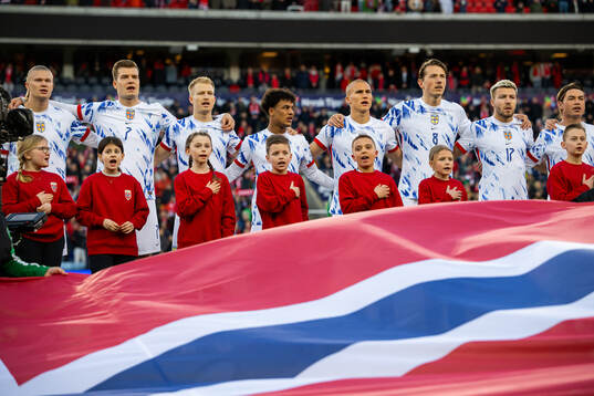 Erling Braut Haaland, Alexander Sørloth, Andreas