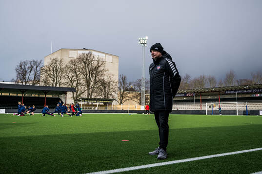 FC Rosengårds tränare Joel Kjetselberg