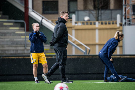 IFK Göteborgs huvudtränare Tobias Birgersson