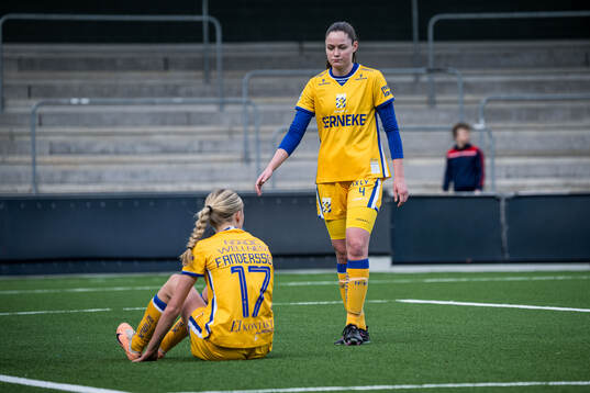 IFK Göteborgs Filippa Andersson och Nathalie Andersson