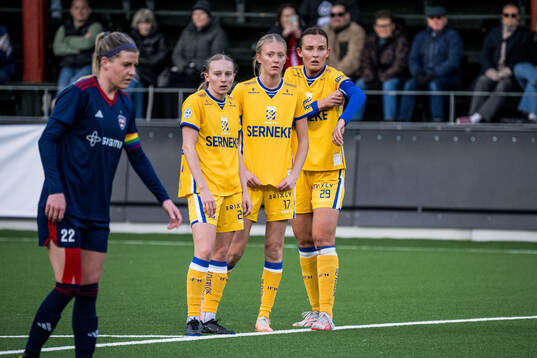 IFK Göteborgs Felicia Holmberg, Filippa Andersson och