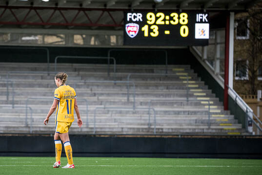 IFK Göteborgs Isabella Svanström deppar