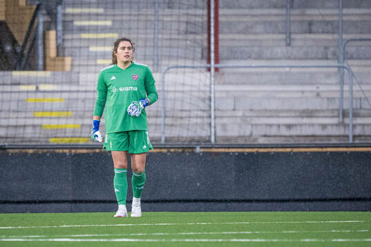 FC Rosengårds målvakt Eartha Cumings