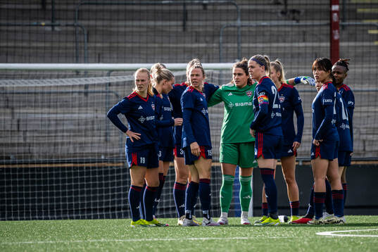 FC Rosengårds spelare samlas