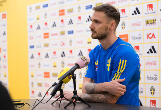 Linus Wahlqvist Egnell of Sweden of the Swedish men's