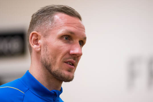 Goalkeeper Robin Olsen of Sweden of the Swedish men's