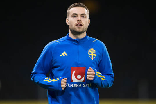 Gabriel Gudmundsson of Sweden of the Swedish men's national