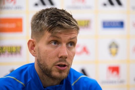 Anton Salétros of Sweden of the Swedish men's national
