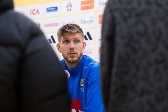 Anton Salétros of Sweden of the Swedish men's national