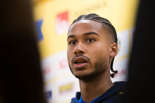 Jens Cajuste of Sweden of the Swedish men's national