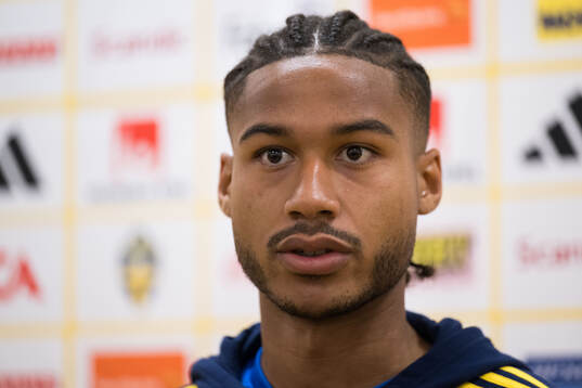Jens Cajuste of Sweden of the Swedish men's national