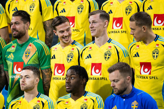 Goalkeeper Kristoffer Nordfeldt, Simon Olsson, Emil Krafth