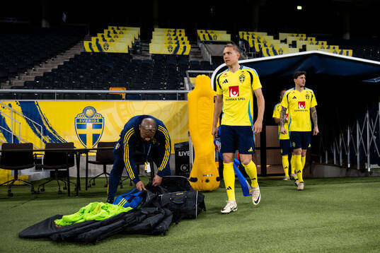 Ludwig Augustinsson of the Swedish national football team