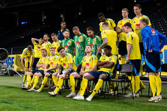 Players of the Swedish national football team