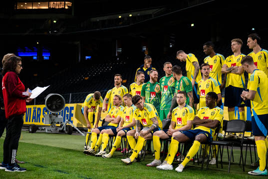 Players of the Swedish national football team