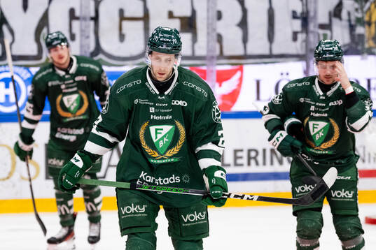 Färjestads Per Åslund deppar