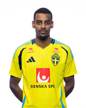 Alexander Isak of the Swedish men's national football team