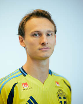 Hjalmar Ekdal of the Swedish men's national football team