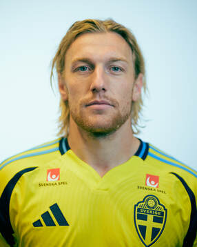 Emil Forsberg of the Swedish men's national football team