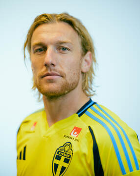 Emil Forsberg of the Swedish men's national football team