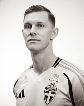 Emil Krafth of the Swedish men's national football team