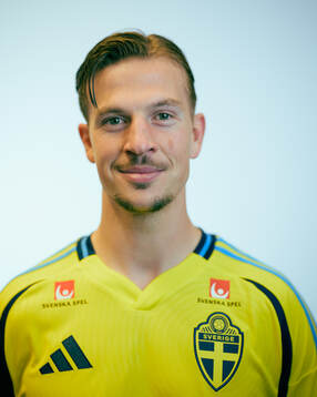 Simon Olsson of the Swedish men's national football team