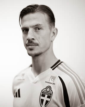 Simon Olsson of the Swedish men's national football team
