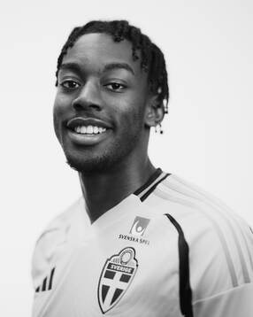Anthony Elanga of the Swedish men's national football team