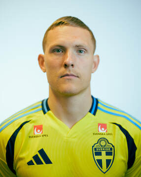Ludwig Augustinsson of the Swedish men's national football