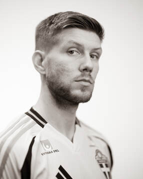 Anton Salétros of the Swedish men's national football team