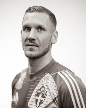 Goalkeeper Robin Olsen of the Swedish men's national