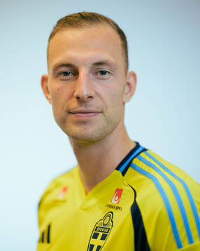 Gustaf Nilsson of the Swedish men's national football team