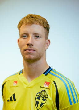 Samuel Gustafson of the Swedish men's national football