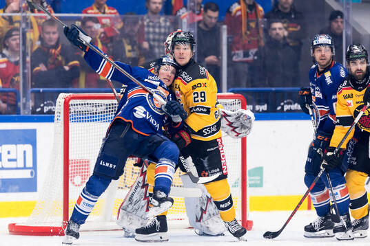 Växjös Marcus Sylvegård och Luleås Erik Gustafsson