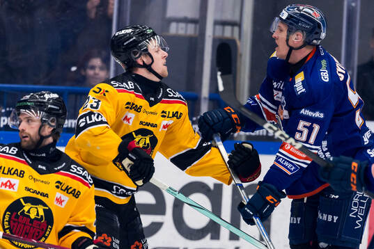 Luleås Jesper Sellgren och Växjös Emil Sylvegård