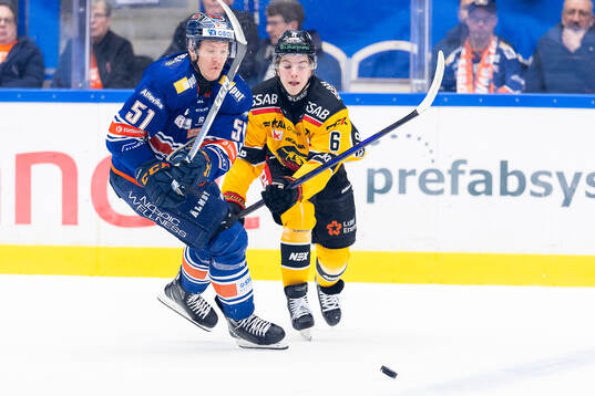 Växjös Emil Sylvegård och Luleås Isac Hedqvist