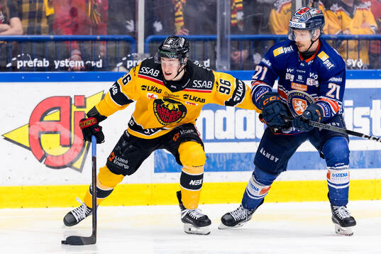 Luleås Pontus Andreasson och Växjös Brian Cooper