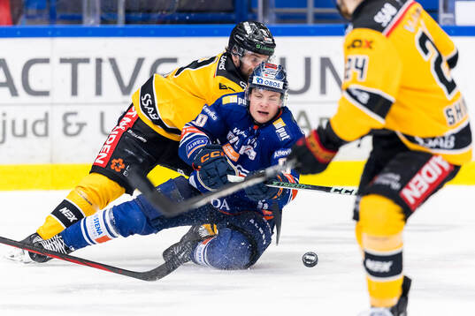 Luleås Pontus Själin och Växjös Victor Stjernborg