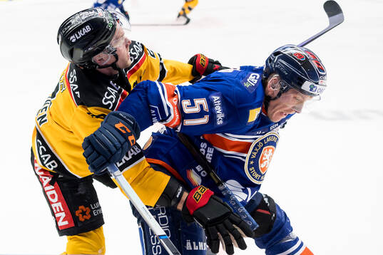 Luleås Juhani Tyrväinen och Växjös Emil Sylvegård