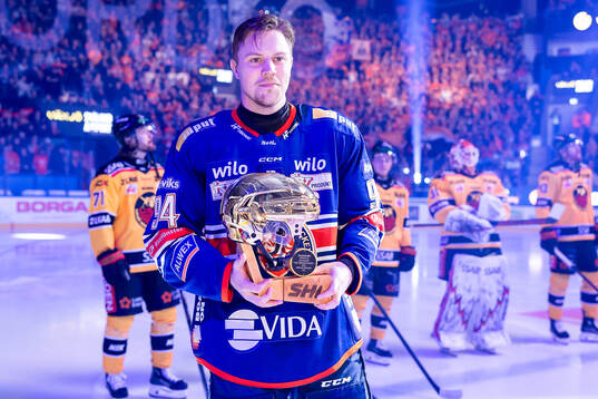 Växjös Joel Persson tilldelas Guldhjälmen