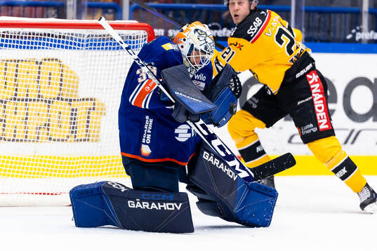 Växjös målvakt Emil Larmi